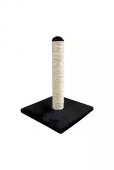 Papillon когтеточка-столбик "Клаудиа" 29x29x39 см, черная (1,4 кг)