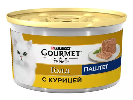 Gourmet паштет для кошек с курицей (85 г)