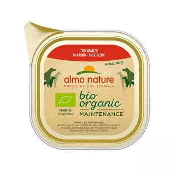 Almo Nature (консервы) паштет с говядиной для собак (100 г)