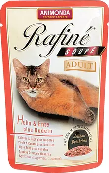 Animonda паучи для кошек с курицей, уткой и пастой (100 г)