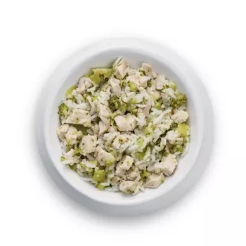 Petsmack филе индейки с брокколи, кабачком, пропаренным рисом и яблоком для собак (200 г)