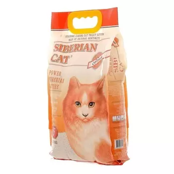 Сибирская кошка оптима Комкующийся наполнитель (16 кг)