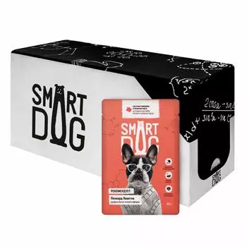 Консервы, паучи Smart Dog паучи