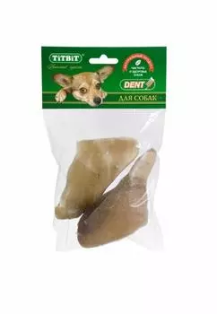 TiTBiT копыто мясное, говяжье + Бараний желудок, резаный в подарок (440 г)
