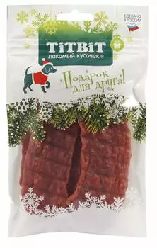 TiTBiT новогодняя коллекция Джерки мясные из баранины Меню от Шефа (70 г)