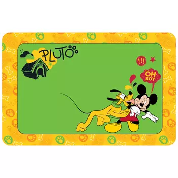 Triol коврик под миску Disney Pluto & Mickey, 430280 мм (43х28 см)