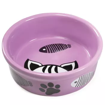 Triol миска керамическая "Котофей" (0,25 л)