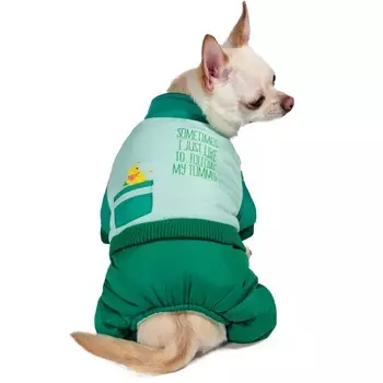 Triol (одежда) комбинезон зимний "Disney Winnie-the-Pooh", цвет зеленый (190 г)