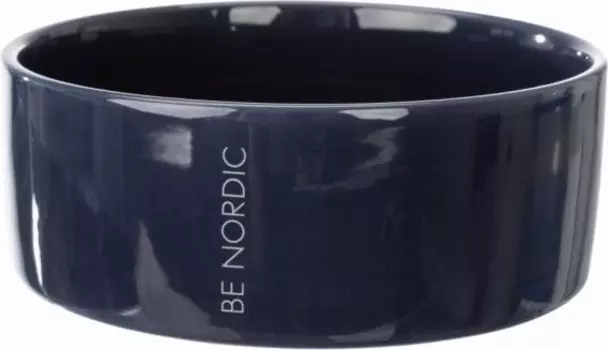 Trixie керамическая миска BE NORDIC, тёмно-синяя (330 г)