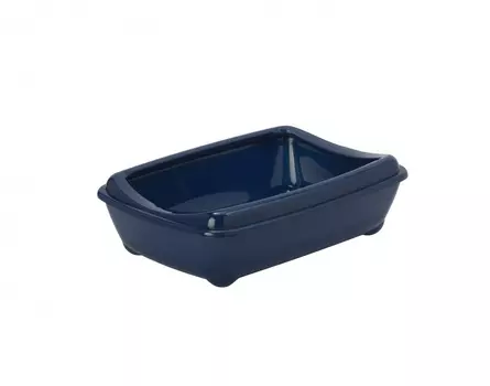 Туалет-лоток средний с рамкой Artist Medium + rim, 42х30х12см, черничный (arist-o-tray + rim 42cm medium) (400 г)