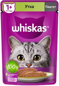Консервы, паучи Whiskas
