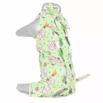 Yoriki попона послеоперационная Зелёная (№5)