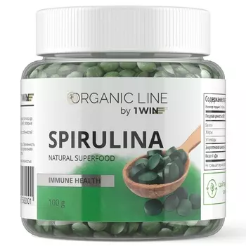 1Win Спирулина суперфуд, 100 г (1Win, Vitamins &amp; Minerals)