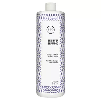 360 Антижелтый шампунь для волос Be Silver Shampoo, 1000 мл (360, Уход)