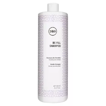 360 Кератиновый шампунь для волос Be Fill Shampoo, 1000 мл (360, Уход)