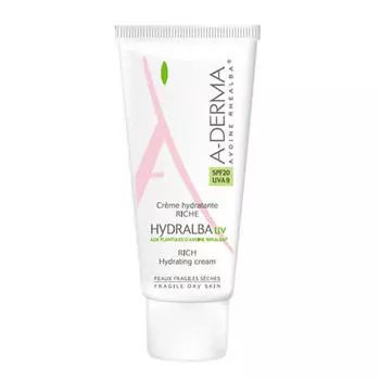 A-Derma Hydralba UV Насыщенный увлажняющий крем 40 мл (A-Derma, Hydralba)