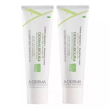 A-Derma Комплект Дермалибур+ Заживляющий крем 2х50 мл (A-Derma, Dermalibour+)