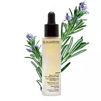 Academie Масло-уход для проблемной кожи "Французский Розмарин" Huile de Soin Anti-Imperfections, 30 мл (Academie, Aromatherapie)