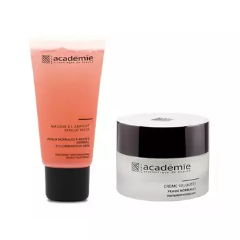 Academie Набор "Уход для нормальной кожи": маска 50 мл + крем 50 мл (Academie, Academie Visage - нормальная кожа)