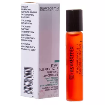 Academie Очищающий карандаш Ирис-Цинк, 8 мл (Academie, Academie Visage - жирная кожа)