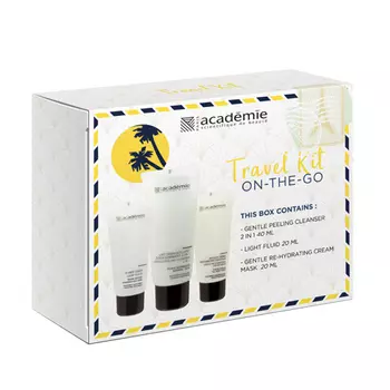 Academie Travel-набор 'On-The-Go' 1 шт (Academie, Academie Visage - для всех типов кожи)