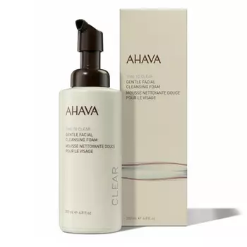 Ahava Нежная очищающая пенка для лица 200 мл (Ahava, Time To Clear)