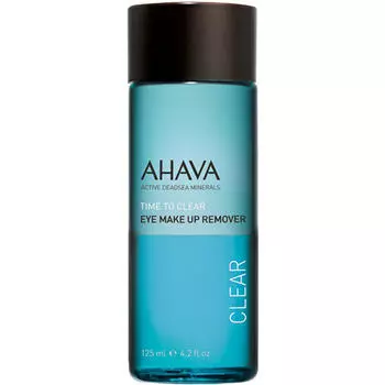 Ahava Средство для снятия макияжа с глаз Eye Make up Remover, 125 мл (Ahava, Time to clear)