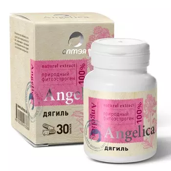 Алтэя Концентрат пищевой сухой "Дягиль", 30 капсул х 500 мг (Алтэя, Комплексы витаминов)