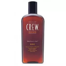 American Crew 3 в 1 Шампунь, кондиционер и гель для душа, 250 мл (American Crew, Hair&amp;Body)