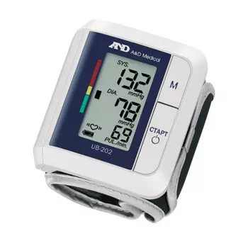 AND Тонометр UB-202 автомат на запястье (AND, Тонометр автоматический)
