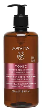 Apivita Шампунь тонизирующий против выпадения волос для женщин, 500 мл (Apivita, Hair)