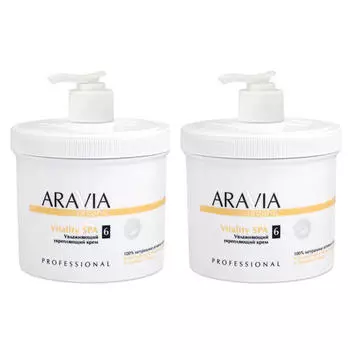 Aravia Professional Комплект Крем увлажняющий укрепляющий Vitality Spa, 2 шт х 550 мл (Aravia Professional, Уход за телом)