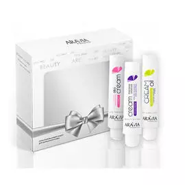 Aravia professional Aravia Professional Косметический набор кремов "Бархатный уход", 3*100 мл (Aravia professional, Уход за телом)