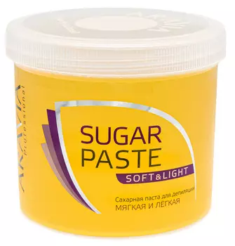 Aravia Professional Aravia Professional Сахарная паста для шугаринга "Мягкая и легкая" мягкой консистенции, 750 гр (Aravia Professional, Spa Депиляция)