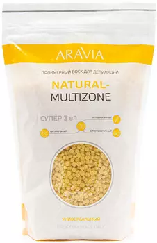 Aravia Professional Aravia Professional Полимерный воск для депиляции Naturel-multizone, 1000 г (Aravia Professional, Spa Депиляция)