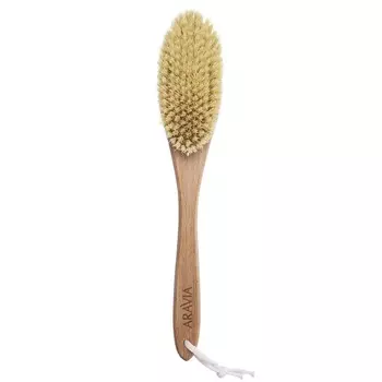 Aravia Professional Щетка для сухого массажа, средней жесткости, 1 шт (Aravia Professional, Аксессуары)