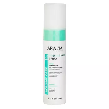 Aravia Professional Спрей для объема для тонких и склонных к жирности волос Volume Hair Spray, 250 мл (Aravia Professional, Уход за волосами)