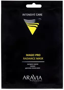 Aravia Professional Тканевая экспресс-маска "сияние" для всех типов кожи Magic – Pro Radiance Mask, 1 шт (Aravia Professional, Уход за лицом)
