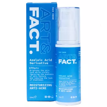 Art&amp;Fact Увлажняющий анти-акне крем с азелоглицином Azelaic Acid Derivative, 50 мл (Art&amp;Fact, Анти-акне)