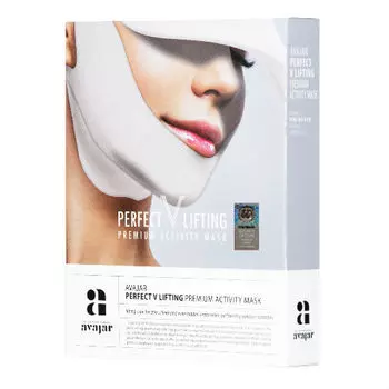 Avajar AVAJAR perfect V lifting premium activity mask "Умная" лифтинговая маска "Activity" с SPF защитой 5шт (Avajar, Для лица)