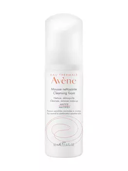 Avene Очищающая пенка для лица и области вокруг глаз, 50 мл (Avene, Sensibles)