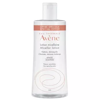 Avene Очищающий мицеллярный лосьон, 500 мл (Avene, Sensibles)