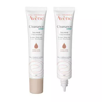 Avene Себорегулирующая эмульсия Клинанс Эксперт для проблемной кожи с тонирующим эффектом 40 мл (Avene, Cleanance)
