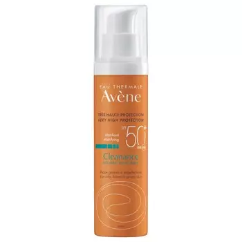Avene Солнцезащитный матирующий флюид для проблемной кожи SPF 50+, 50 мл (Avene, Suncare)