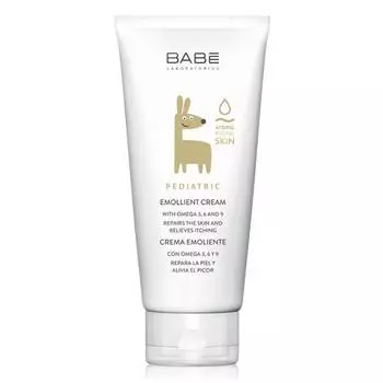 Babe Laboratorios Детский крем-эмоллиент для сухой, атопичной кожи, 200 мл (Babe Laboratorios, Pediatric)