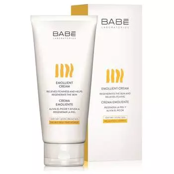 Babe Laboratorios Восстанавливающий крем-эмоллиент с омега 3-6-9, 200 мл (Babe Laboratorios, Body)