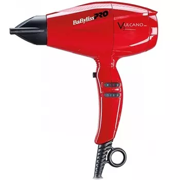 Babyliss Фен красный 2200Вт с ионизацией и 2 насадками 1 шт (Babyliss, Фены)