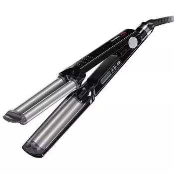 Babyliss Щипцы для завивки волос Pro Ionic 3D Waver с терморегулятором и титаново-турмалиновым покрытием 1 шт (Babyliss, Щипцы)