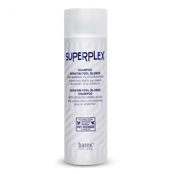 Barex Шампунь для придания холодного оттенка Keratin Cool Blonde Shampoo, 250 мл (Barex, Superplex)
