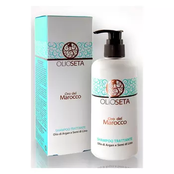 Barex Шампунь питательный с маслом арганы и маслом семян льна 750 мл (Barex, Olioseta Oro del Marocco)